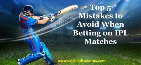 Top 5 Mistakes to Avoid When Betting on IPL Matches