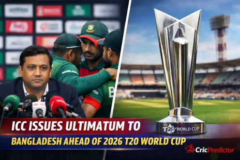 Bangladesh cricket team huddle vs ICC T20 World Cup trophy amid 2026 venue dispute