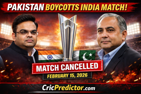 Pakistan boycotts India match at T20 World Cup 2026