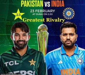 Greatest Rivalry Pakistan vs India in ICC Champions Trophy 2025