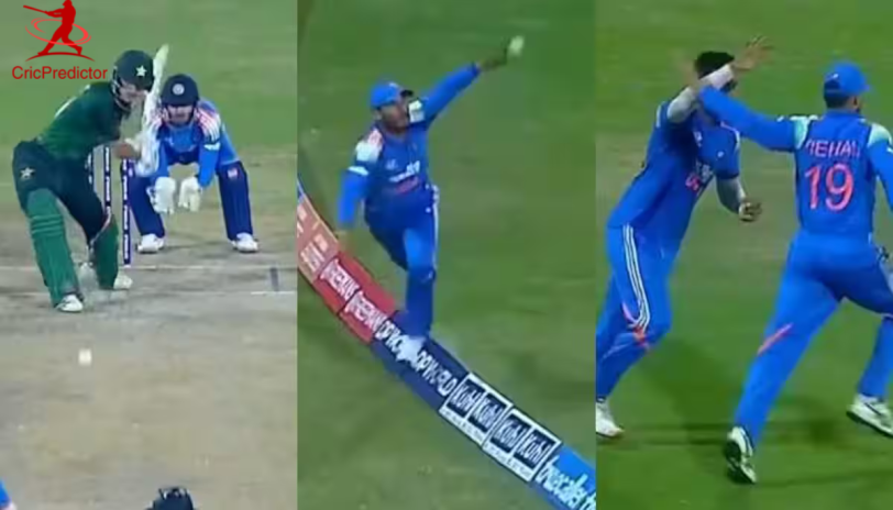 India A vs Pakistan A Controversial Catch