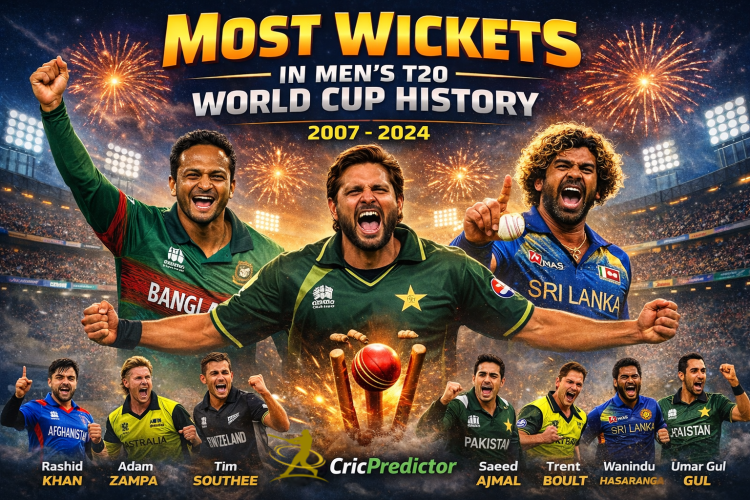 Most Wickets in Men’s T20 World Cup History