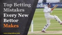 Top Betting Mistakes Every New Bettor Makes