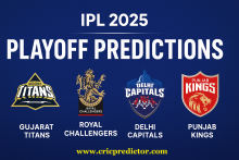IPL 2025 Playoff Prediction