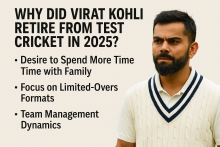 Why Did Virat Kohli Retire from Test Cricket in 2025